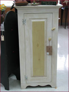 white cabinet