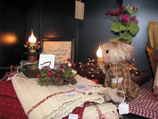 Doll and candles