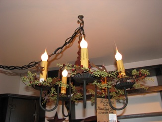tin candle light