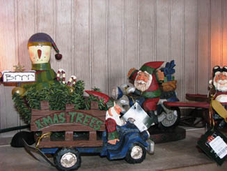 Santa in truck